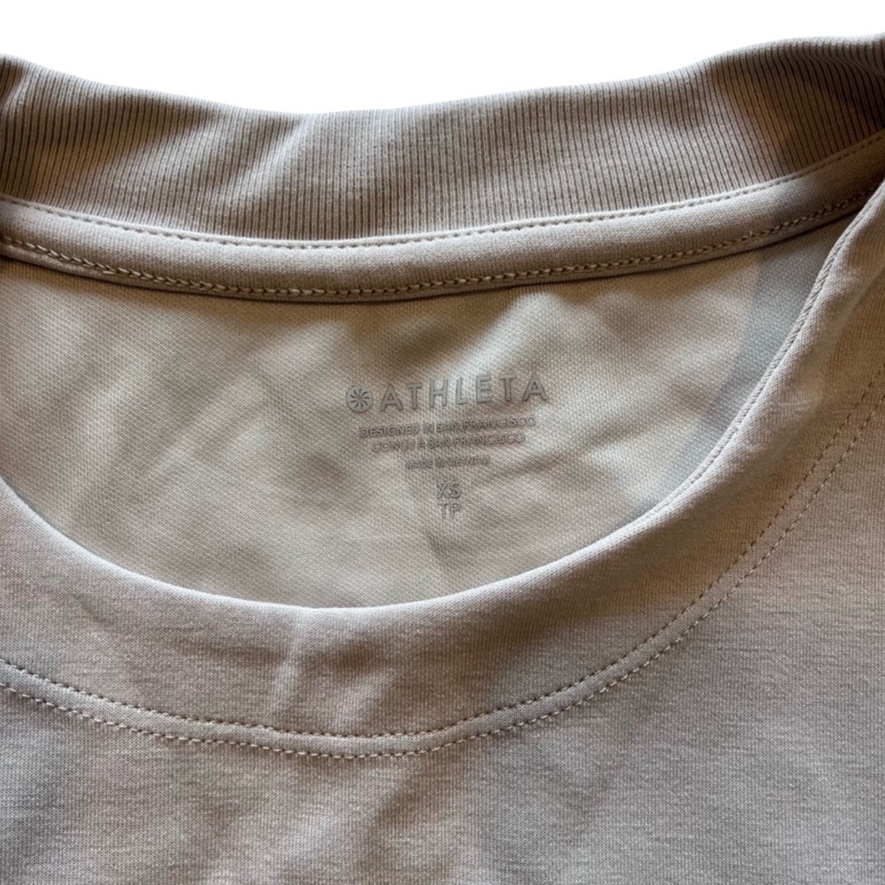 Athleta Seasoft Tank Sweatshirt | Coastline Blue Gray | XS - Picture 12 of 14